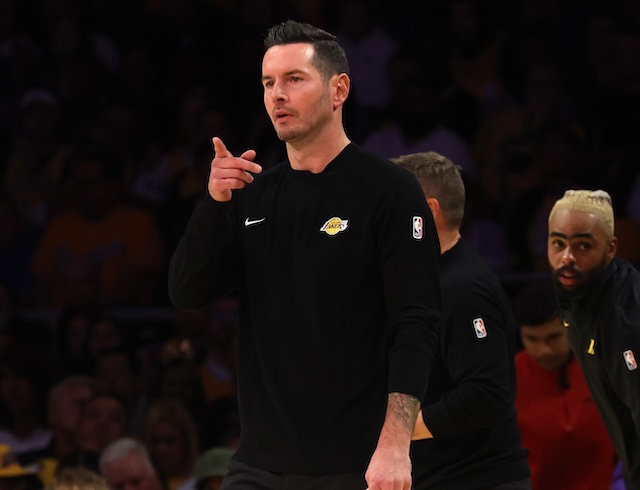 Lakers Video: JJ Redick Celebrates First Win As Head Coach