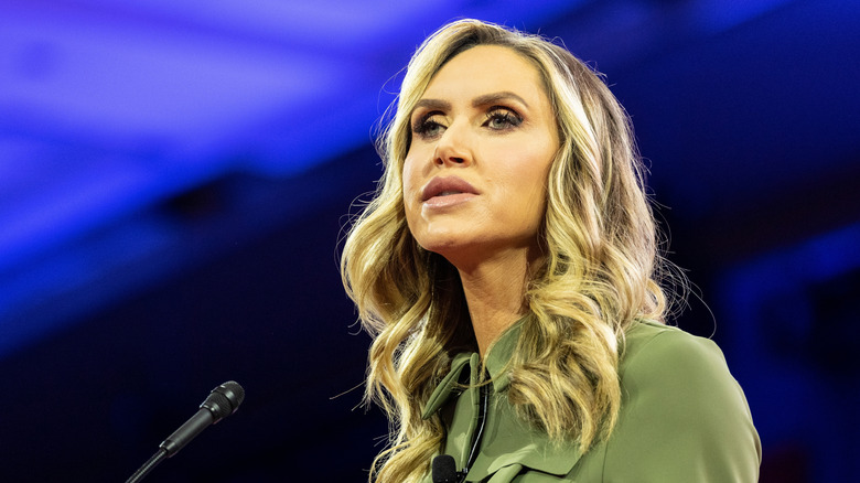 Lara Trump speaking at the RNC