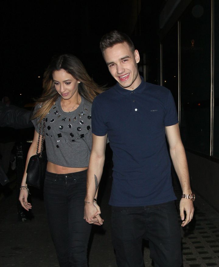 Danielle Peazer and Liam Payne in 2013. The former couple split later that year after more than two years together.