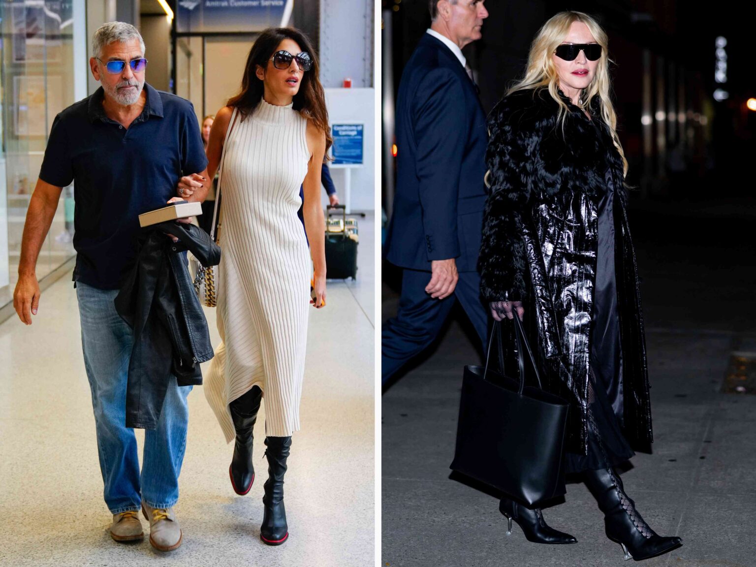 Madonna Just Wore Amal Clooney’s Seriously Sexy Fall Boots That Start at $43