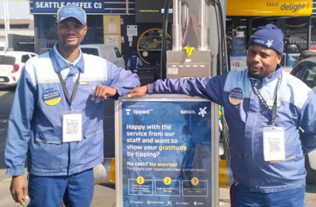 Major South African petrol station launches digital tipping