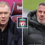 Man Utd legend Paul Scholes stuns Jamie Carragher with Liverpool, Arsenal title prediction