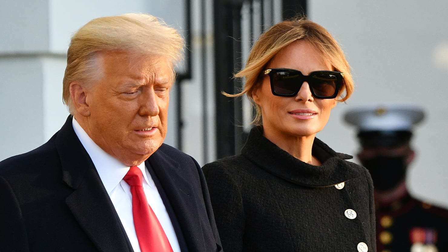 Melania Recalls Meeting Trump—and Stealing Him From a Blonde