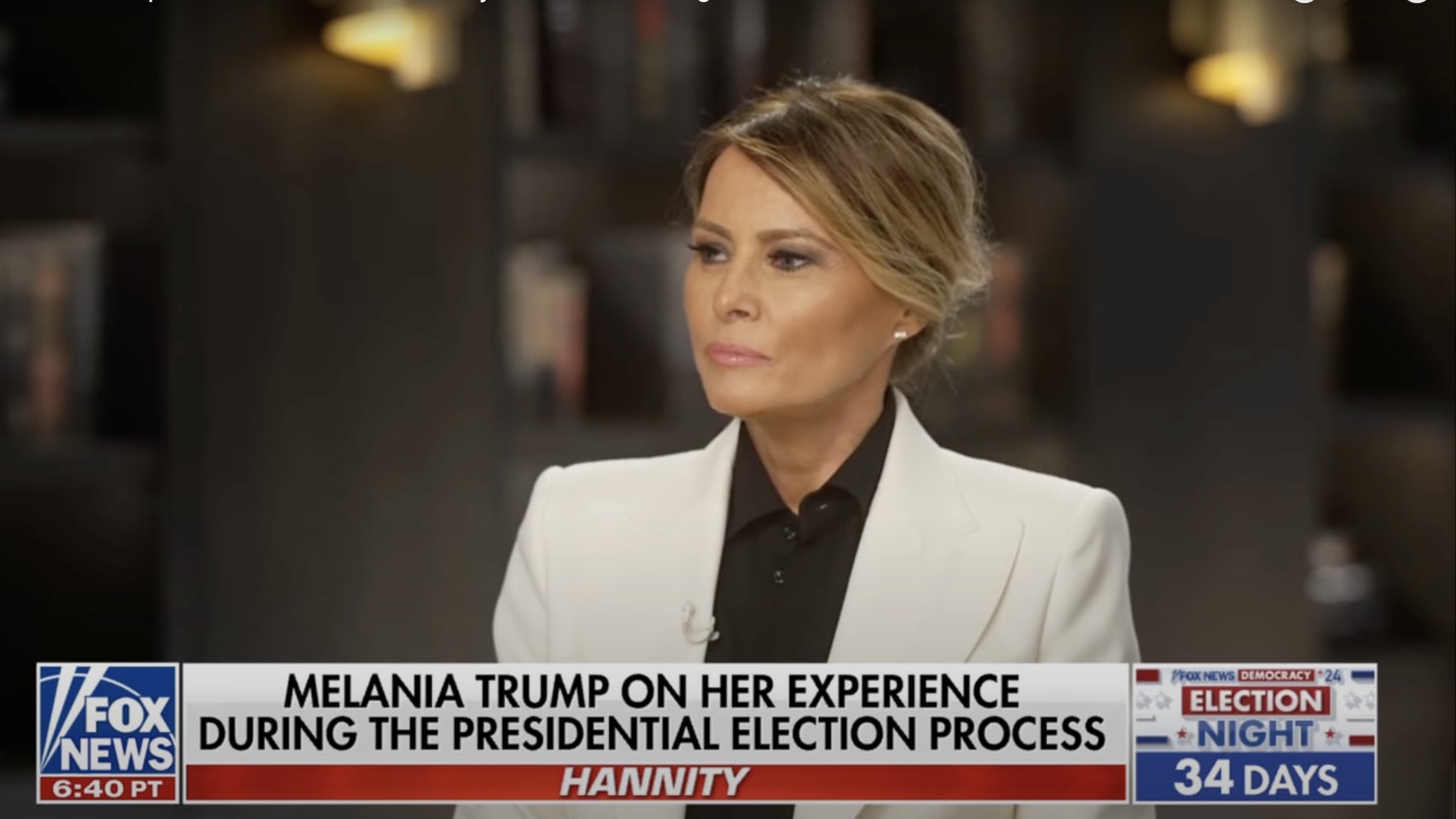 Melania Trump Gets Remarkably Candid in Rare Fox Interview