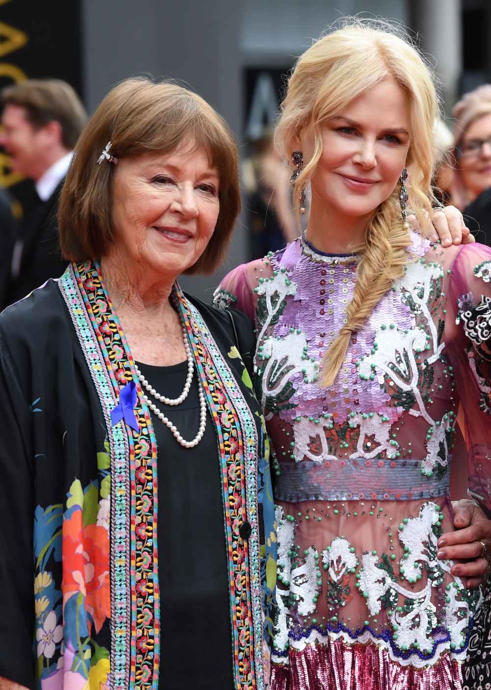 Janelle and Nicole Kidman