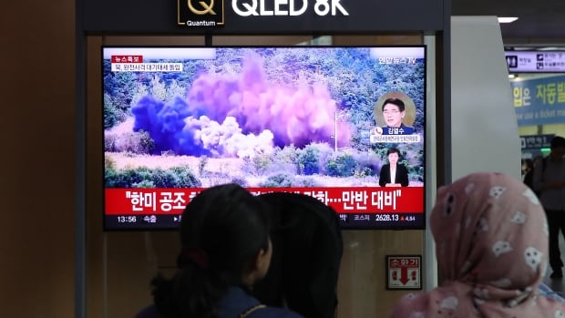 North Korea blows up inter-Korean roads near the border | CBC News