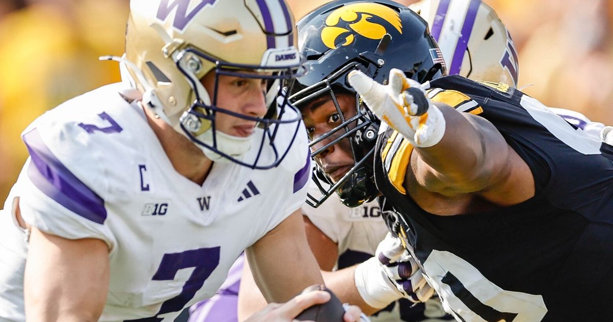 Not one acceptable grade for Washington football in loss to Iowa