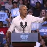 Obama Says He Loves Eminem, Raps “Lose Yourself” at Kamala Harris's Detroit Rally