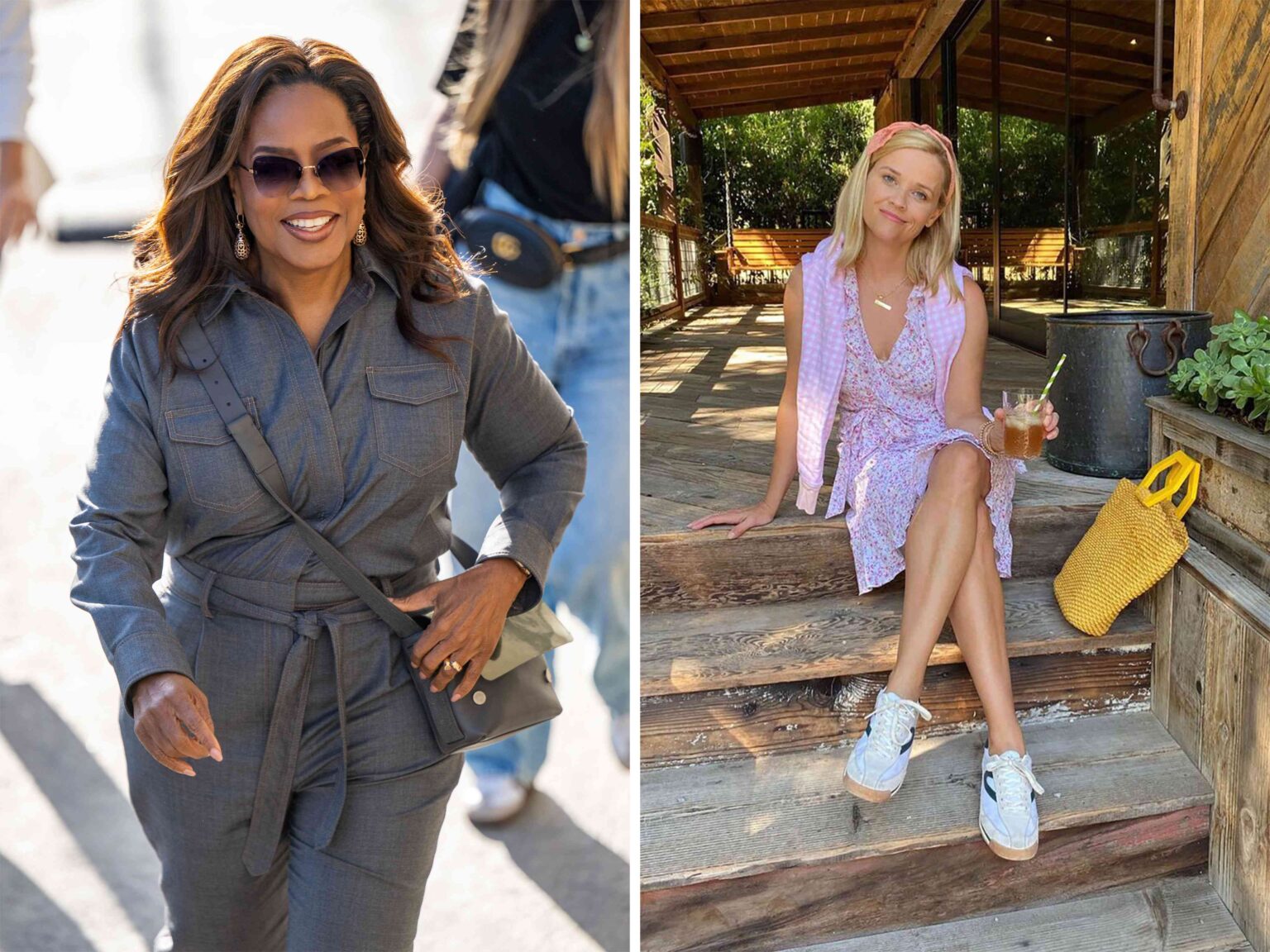 Oprah's Jeans and Reese Witherspoon's Go-To Sneakers Are on Sale at Amazon