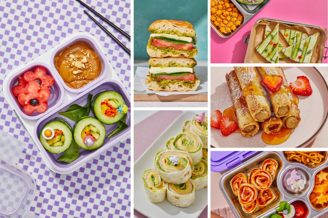 Mix up your kid's lunchbox with easy, fun recipes from Sulhee Jessica Woo's cookbook,