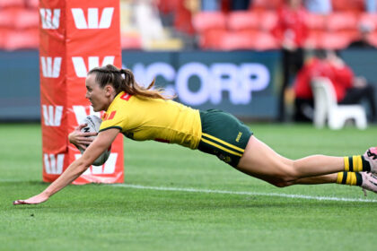 Pacific Championships 2024 LIVE updates: Jillaroos dominate first-half with six tries between Robinson and Whitfeld