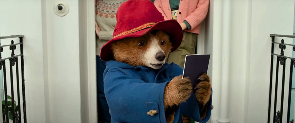 Paddington Bear was provided with an official UK passport for filming of a new movie