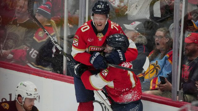 Panthers announce extension with Verhaeghe after winning season opener