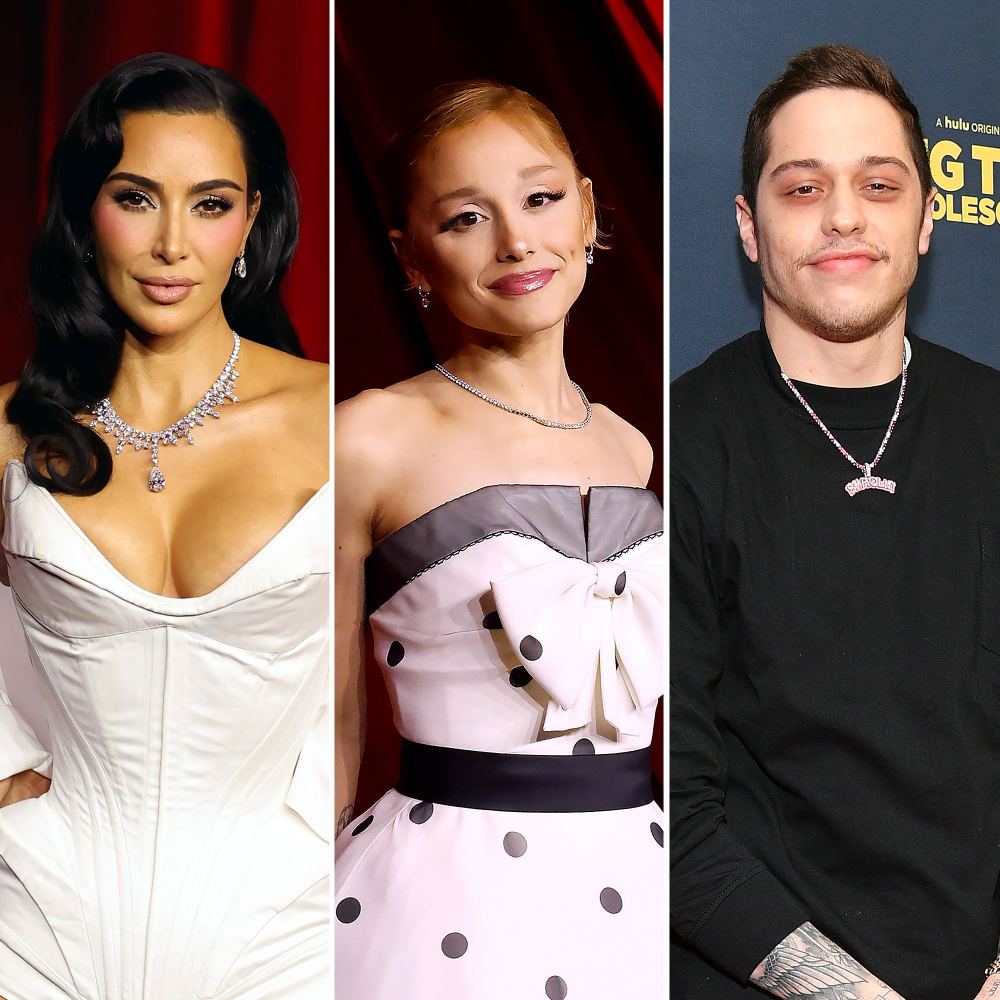 Feature Kim Kardashian Hosts Ariana Grande at Her House Years After Their Pete Davidson Romances