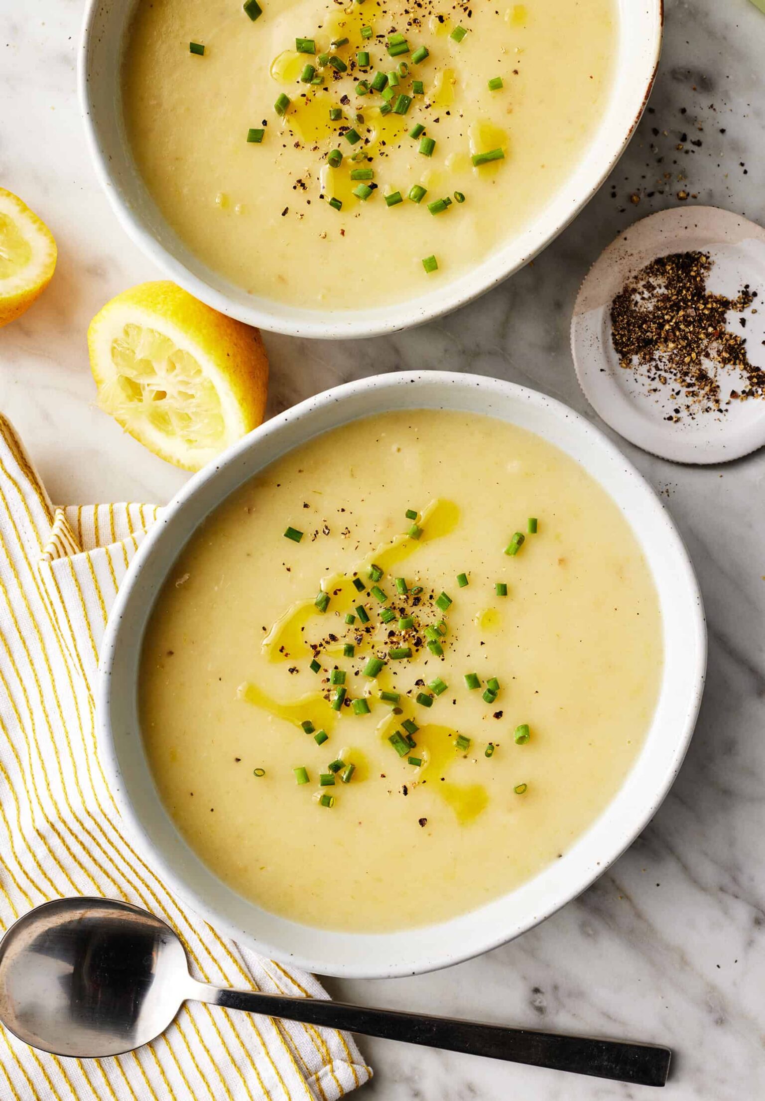 Potato leek soup