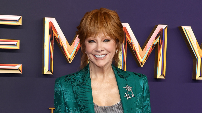 Reba McEntire smiling