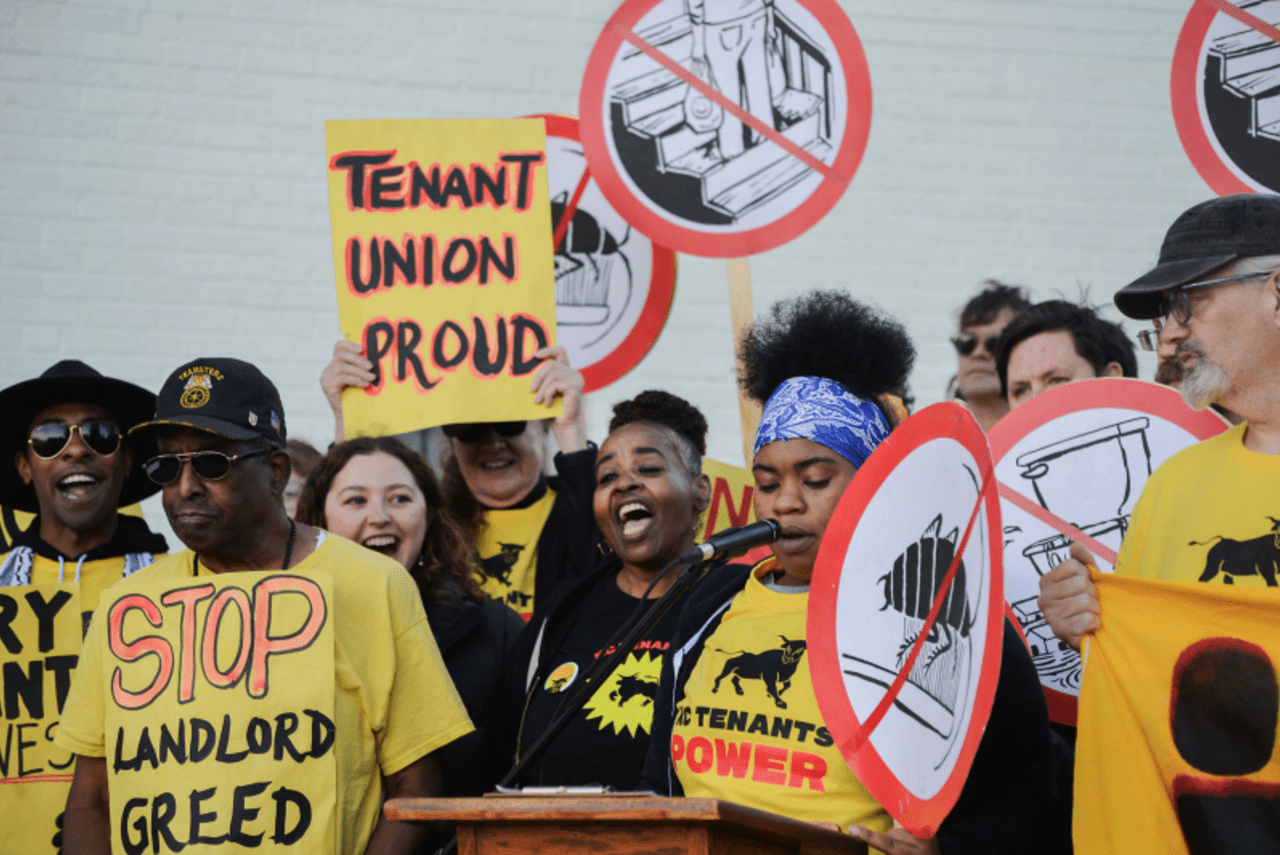 Rents are out of control. These tenants are trying a new tactic to fight back.