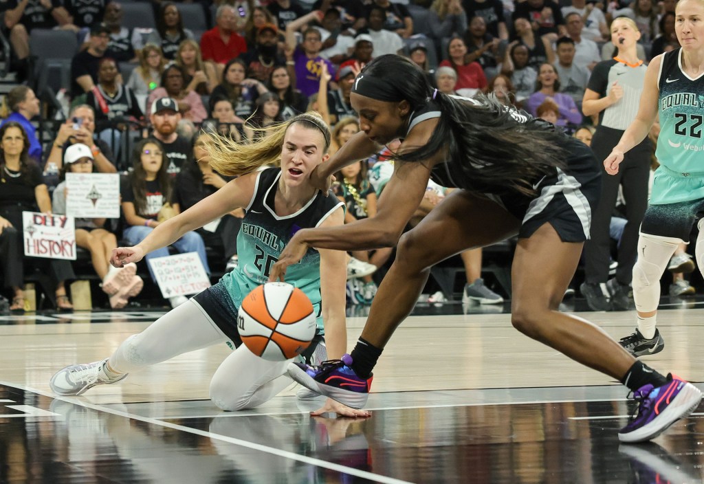 Sabrina Ionescu, Liberty look lifeless after Aces beatdown in Game 3 of WNBA semifinals