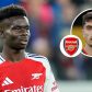 Saka snubbed as Arsenal star who can 'do everything' named Arteta's 'most important player'