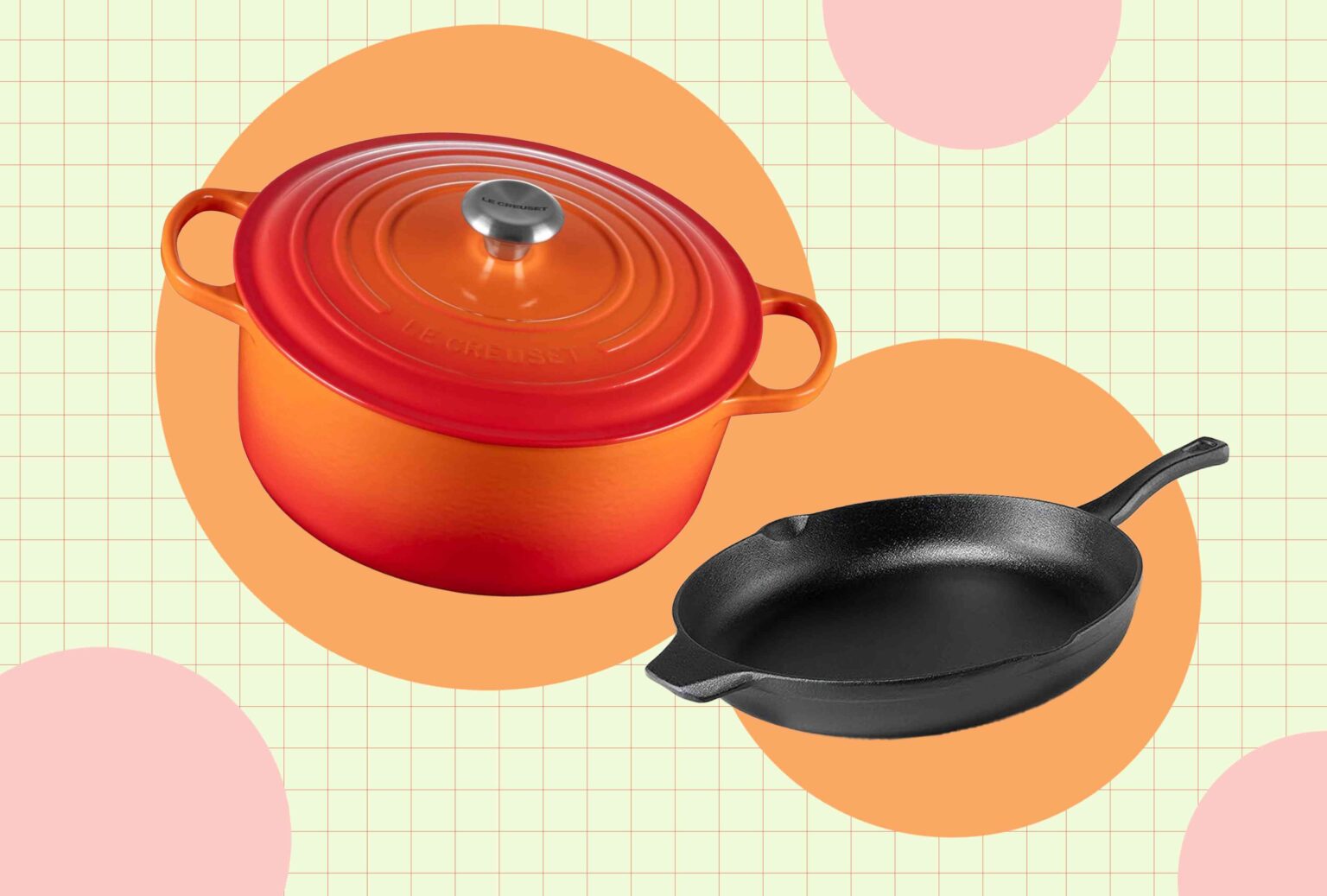 Save Up to 45% on Cast-Iron Pieces from Le Creuset, Lodge and More, Only at Amazon