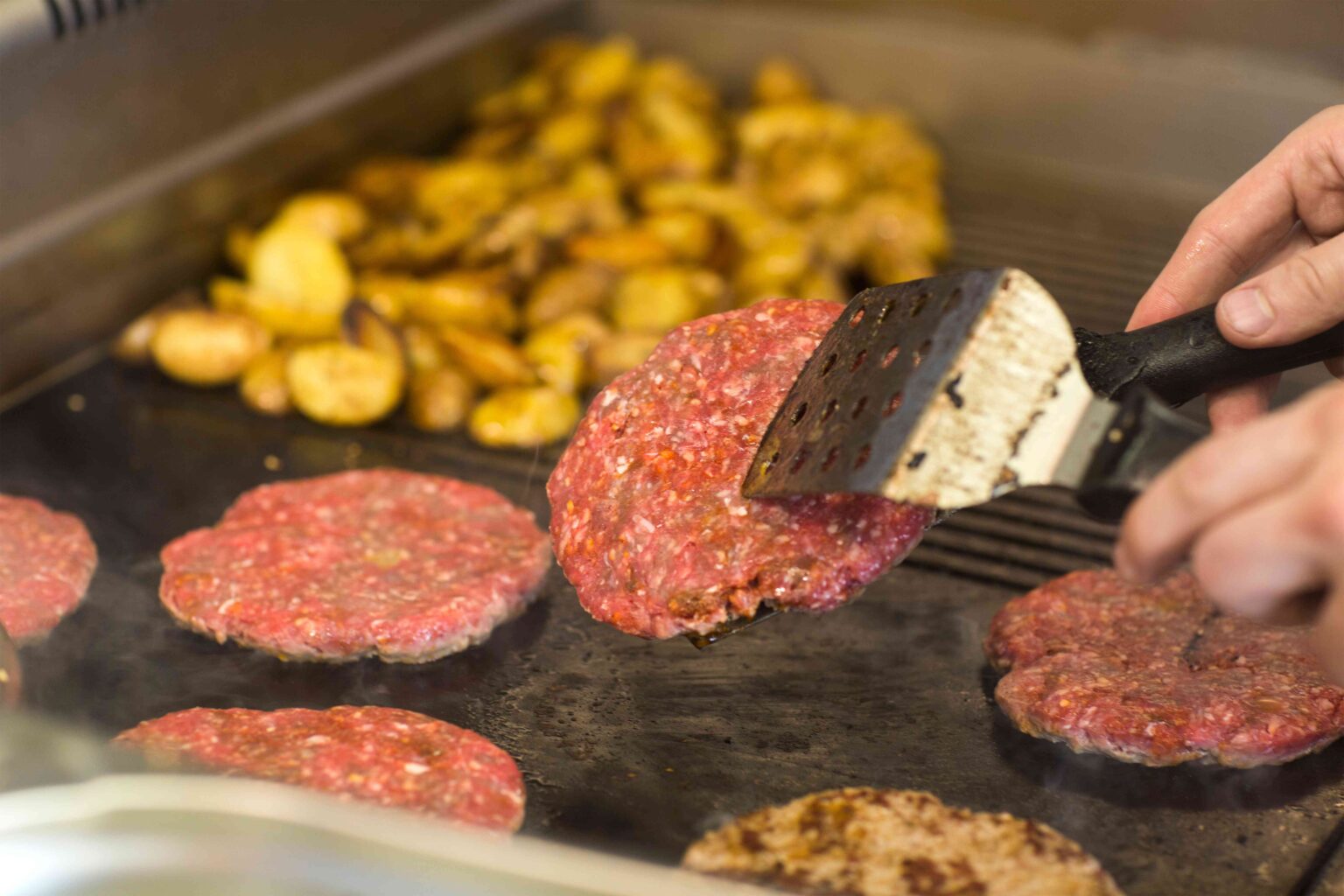 Sean Brock Uses This Hardware Store Staple to Get His Smash Burgers Just Right