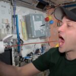 See (and never unsee) a NASA astronaut eating ketchup in space