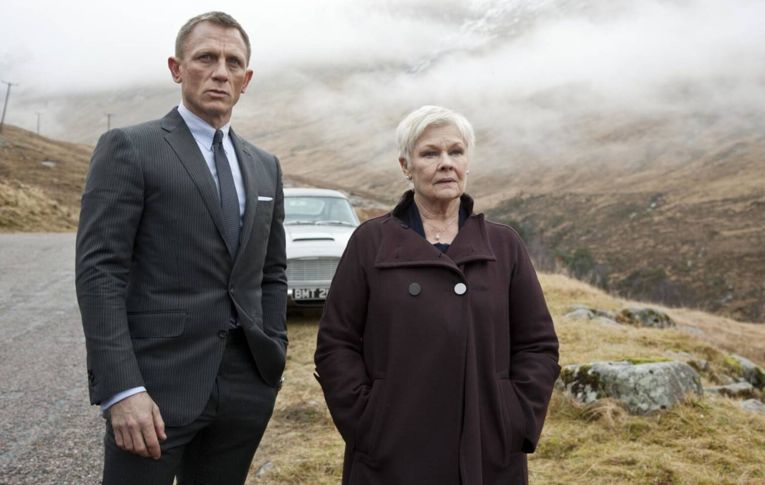 'Skyfall' Daniel Craig and Judi Dench