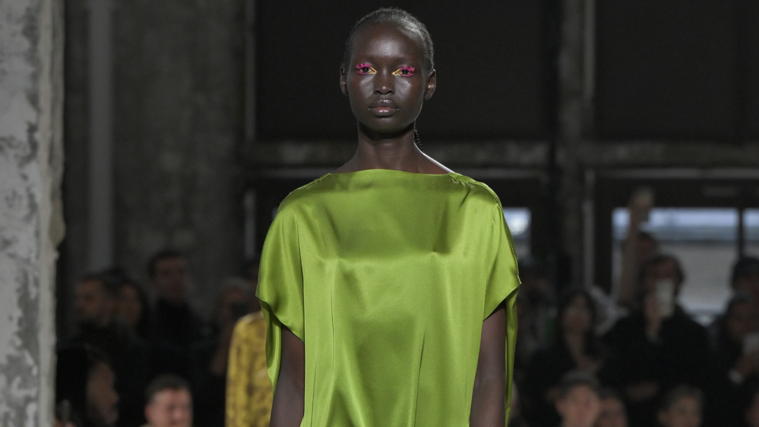 Slime Green, Hoop Dresses, The New Chloé Woman, And All The Imaginative Pieces At Paris Fashion Week