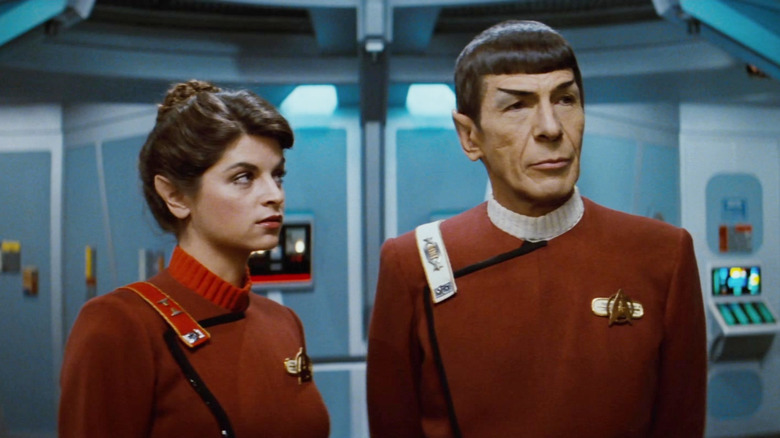 Star Trek II: The Wrath of Khan, Saavik, Spock