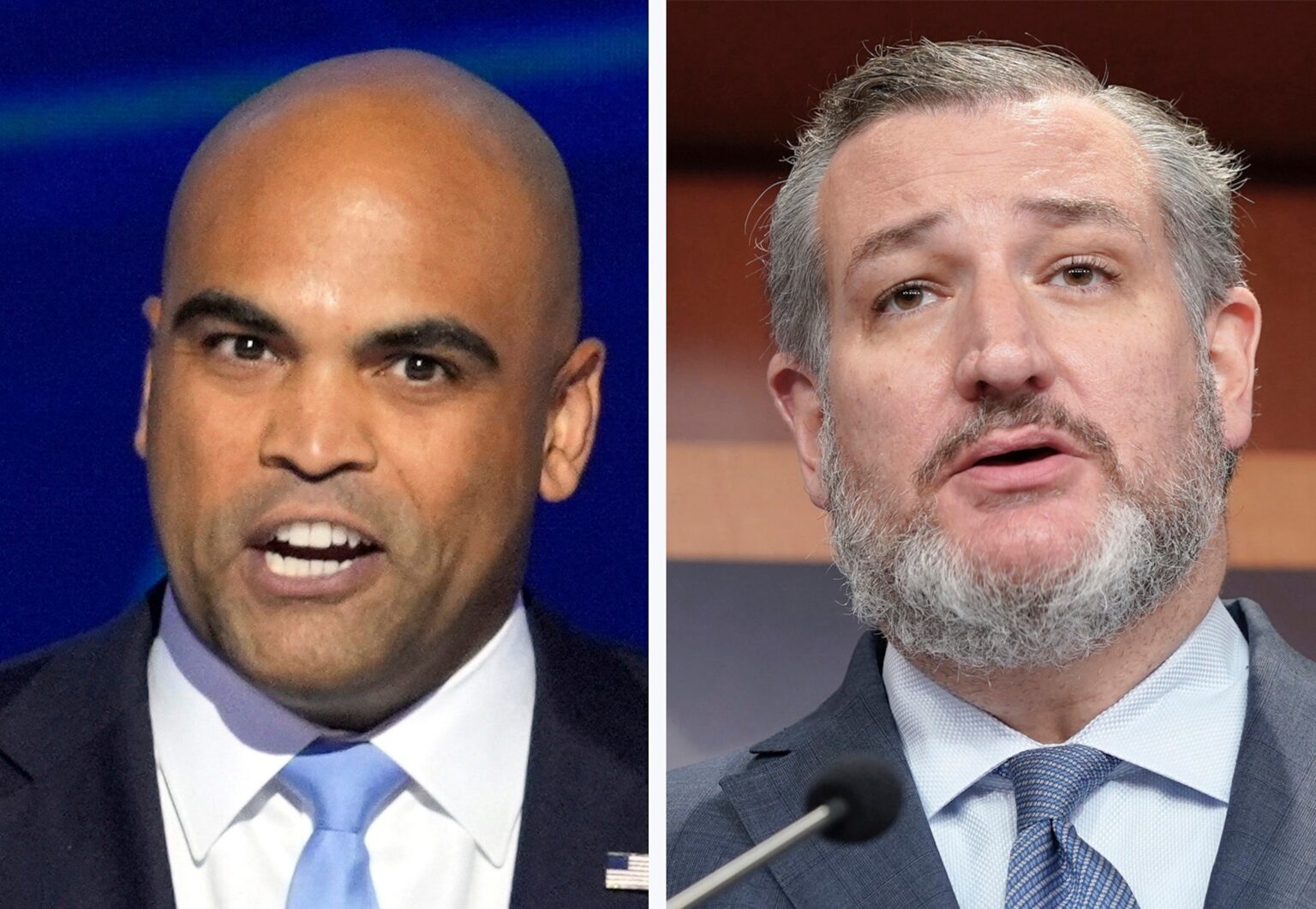 Ted Cruz, Colin Allred clash on abortion, border, transgender rights in US Senate debate