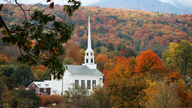 The best fall road trip is in Vermont