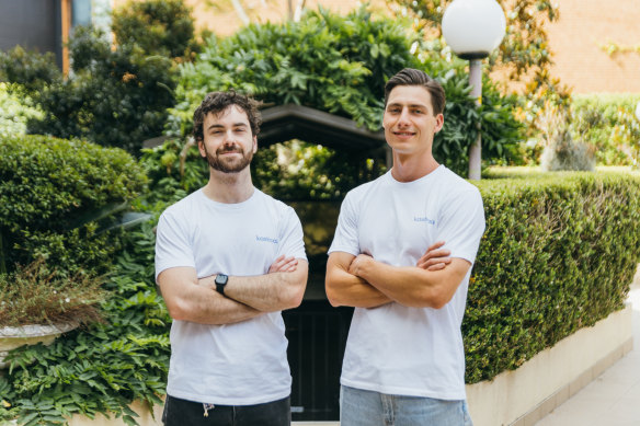 Kashcade founders Patrick Nappa and Alex Simmons.