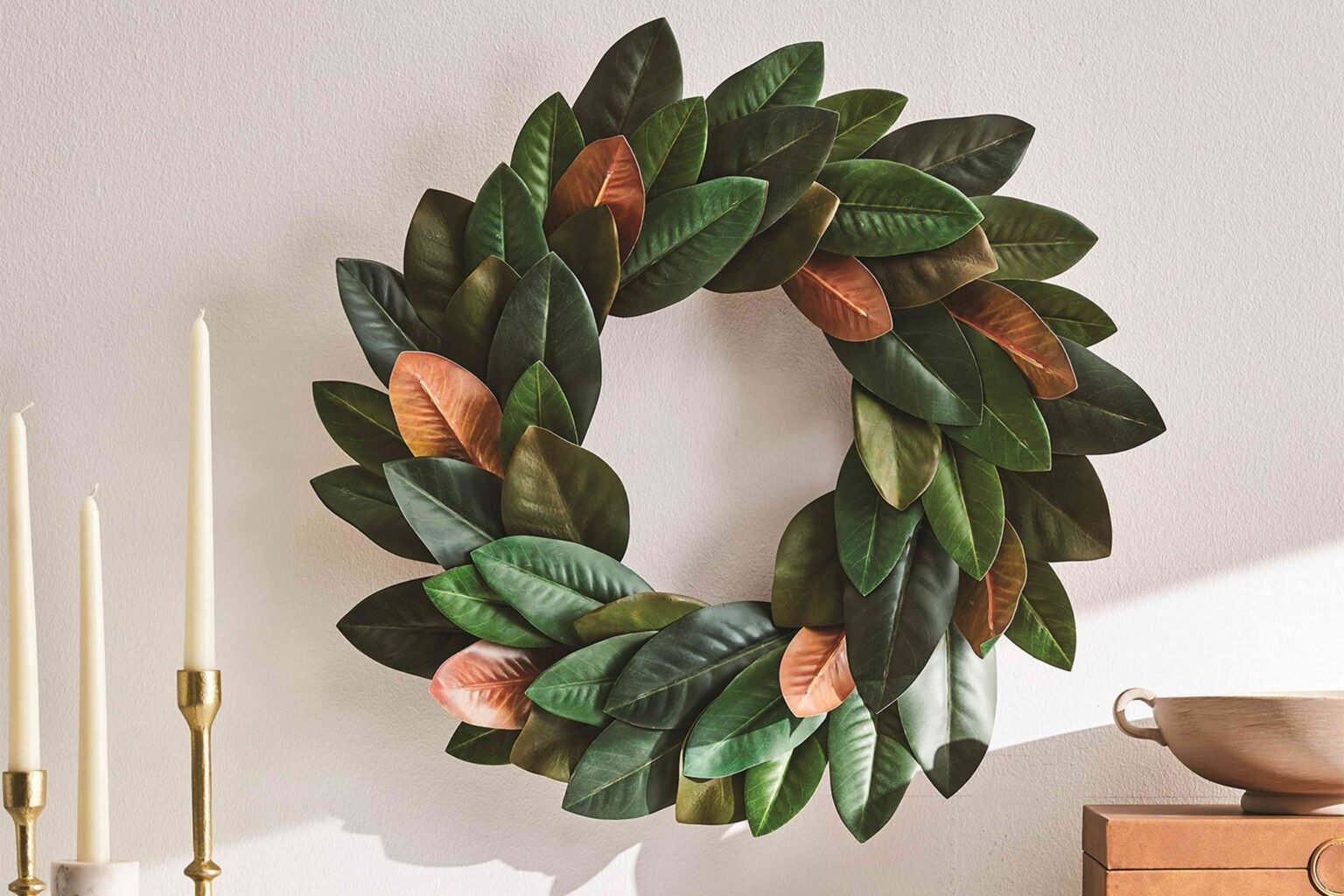 This Simple Yet Elegant Fall Wreath Will Transform Your Front Door for Just $20