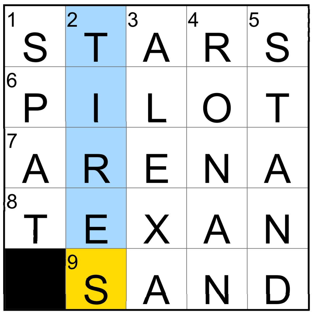 ompleted NYT Mini Crossword puzzle for Oct. 14, 2024