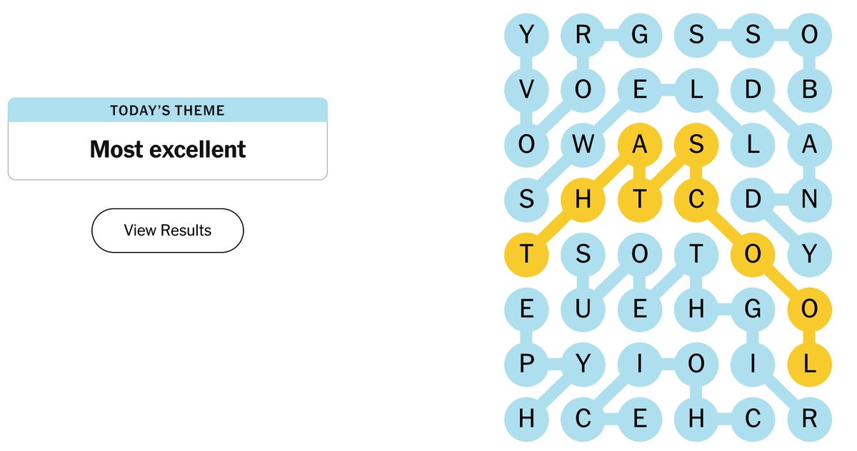 completed NYT Strands puzzle for Oct. 7, 2024, #218