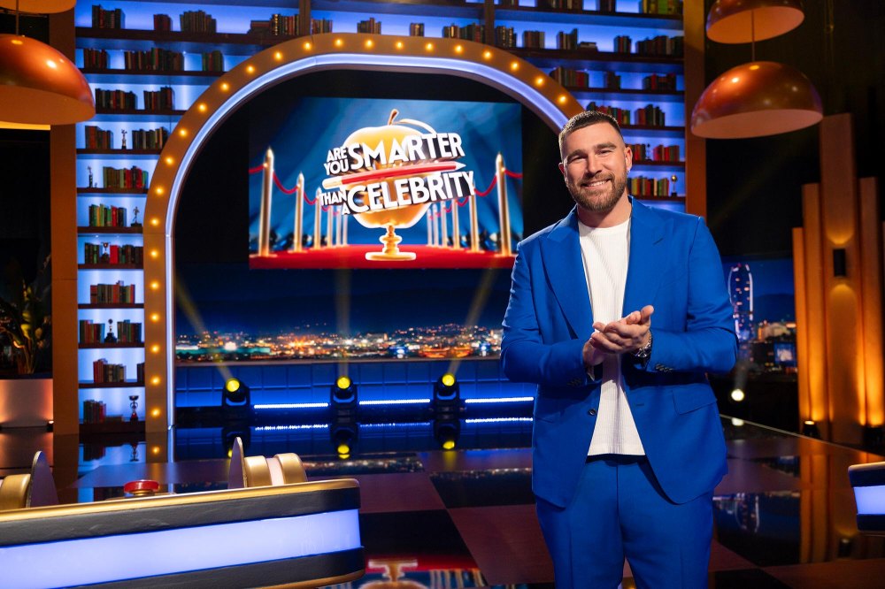 Travis Kelce Shocked Are You Smarter Than a Celebrity Stars With Hosing Abilities Blew Us Away