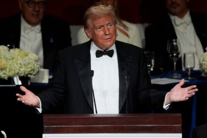 Trump, at Al Smith dinner, sympathizes with NYC Mayor Adams over ‘persecution’ amid indictment