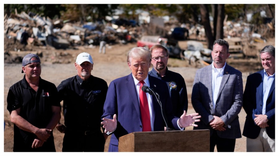 Trump backs Congress returning from recess to pass hurricane relief