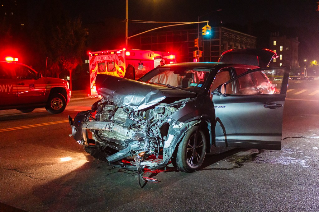 Two men riding in car killed in crash with Bronx SUV driver