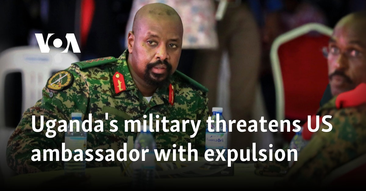 Uganda's military threatens US ambassador with expulsion