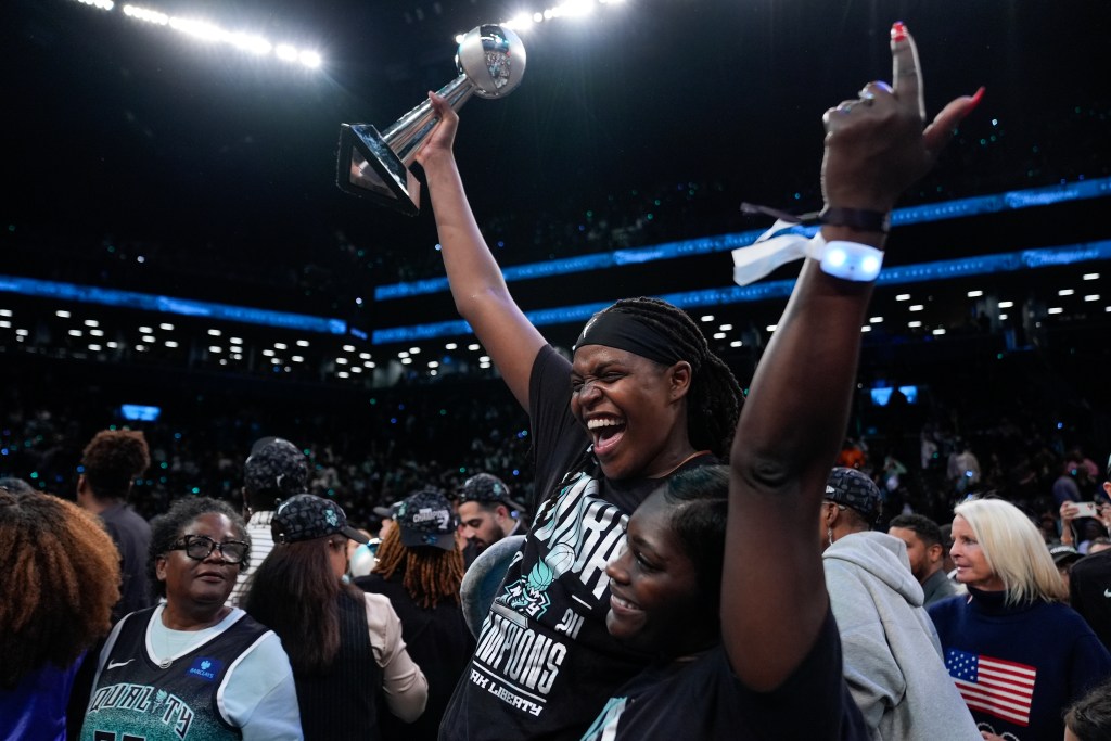 WNBA Finals MVP Jonquel Jones helps Liberty get redemption a year after fresh start