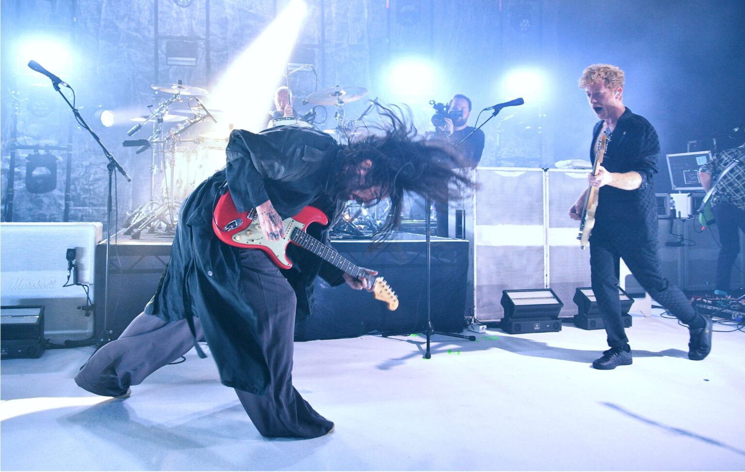 Biffy Clyro performing live on stage at the O2 Shepherd's Bush Empire in London