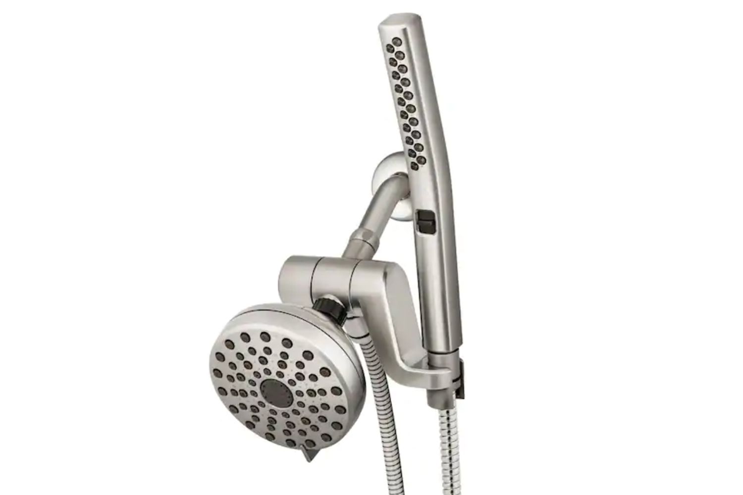 Waterpik 12-Spray 5 in. High-Pressure Dual Shower Head