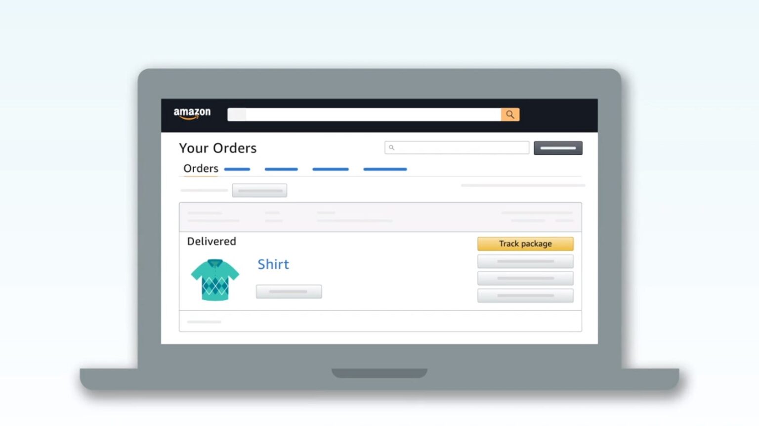 You’ll usually be able to track your orders on the web.