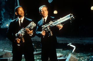 Will Smith And Tommy Lee Jones In 'Men In Black'