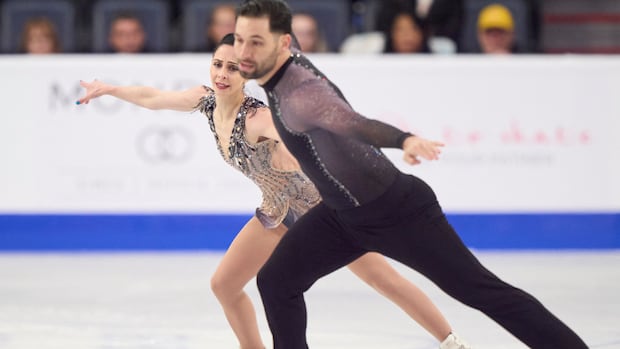 World champs Stellato-Dudek, Deschamps rank first after short program at Skate Canada | CBC Sports