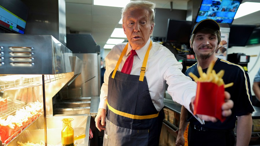 Yelp turns off comments on McDonald’s where Trump worked after fake reviews