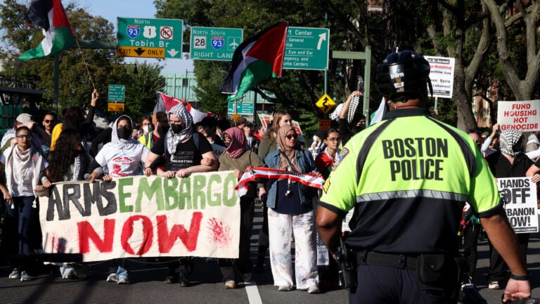 ‘End the war on Gaza and Lebanon’: Thousands block Storrow Drive in protest